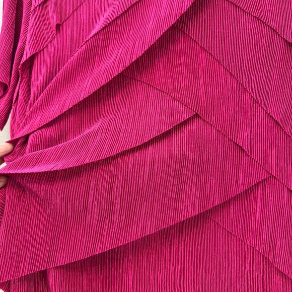 Alfred Dunner Top Women's XL Pink Short Sleeve Oscar Night Collection NWT - Picture 4 of 8